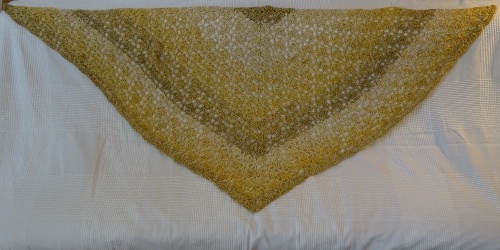 Scarf Two - gold / yellow - 30 EUR